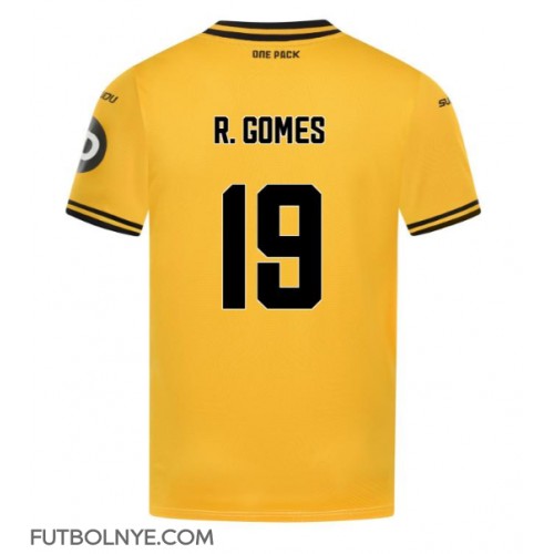 Camiseta Wolves Rodrigo Gomes #19 Primera Equipación 2024-25 manga corta